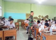 Babinsa Koramil 2301/Cilegon Dukung Program Gizi Gratis di Sekolah melalui Kegiatan Puanter