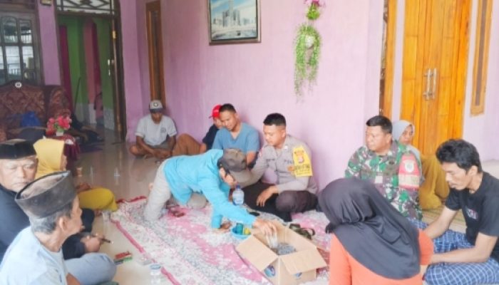 Babinsa Koramil 2307/Ciwandan Ajak Masyarakat Aktif Gotong Royong Lewat Kegiatan Komsos