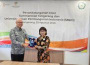 UNIPI Dan Summarecon Tangerang Teken MOU dan Program Magang