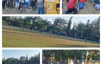 H. Hengky Yasin & Hj. Fadilah Fahriana Saksikan Duel Seru Sepakbola Sarung Antara Legislatif vs Eksekutif