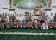 Polres Bangka Tengah Gelar Sholat Jumat Bersama Warga di Masjid Al Ansor