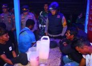 Gelar Patroli Gabungan Skala Besar, Polres Maros Sasar Penyakit Masyarakat