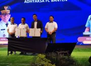 Gubernur Andra Soni Hadiri Launching Skuad dan Jersey Baru Adhyaksa FC Banten