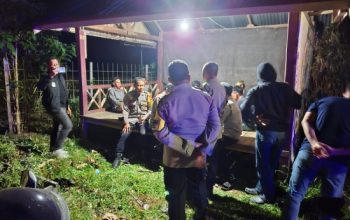 Melalui Patroli, Polres Maros Dorong Warga Hidupkan Kembali Poskamling