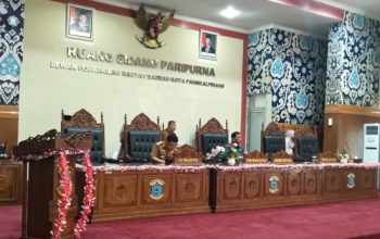 Pj Wali Kota Pangkalpinang Sampaikan Propemperda Tahun 2026 di Rapat Paripurna DPRD