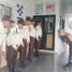 Tingkatkan Disiplin dan Wawasan Kebangsaan, Babinsa Koramil 2303/Pulomerak Latih Security di Wilayah Binaan