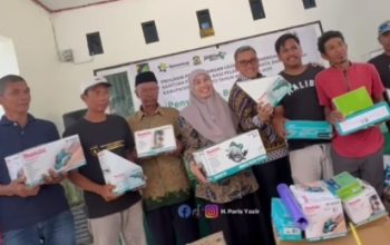 Bupati Jeneponto Serahkan Bantuan Pertukangan dan Tinjau Fasilitas Pendidikan
