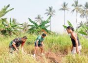 Babinsa Koramil 2301/Cilegon Gelar Giat Karya Bakti di Wilayah Bagendung dan Cikerai