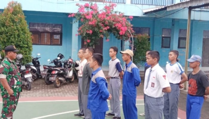 Babinsa Koramil 2307/Ciwandan Gelar Kegiatan Bindah Tahwil di Wilayah Citangkil