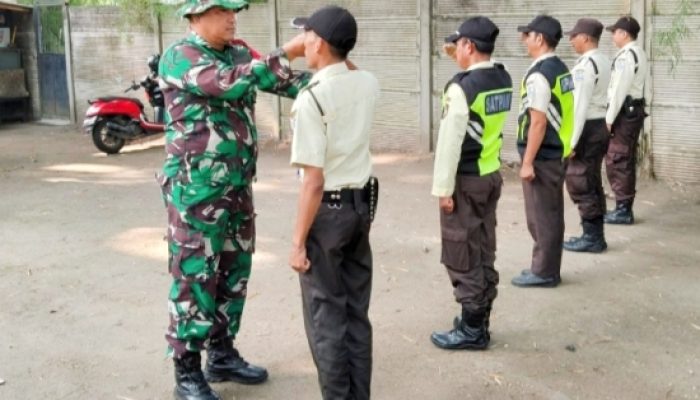 Tingkatkan Kedisplinan dan Nasionalisme, Koramil 2303/Pulomerak Gelar Pembinaan di Wilayah Purwakarta