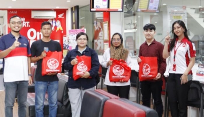 Honda Babel Rayakan Harpelnas 2025 dengan Pelayanan Spesial dan Apresiasi untuk Konsumen