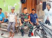 Babinsa Koramil 2301/Cilegon Aktif Laksanakan Komsos Demi Keamanan dan Ketertiban Warga