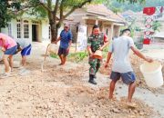 Babinsa Koramil 2302/Bojonegara Aktif dalam Kegiatan Karbak di Kecamatan Pulo Ampel