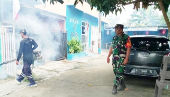 Babinsa Koramil 2302/Bojonegara Aktif Laksanakan Giat PUANTER di Wilayah Binaan