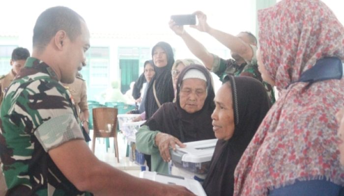 Kodim 0623/Cilegon Gelar Bakti Sosial Kesehatan dalam Rangka HUT TNI ke-80