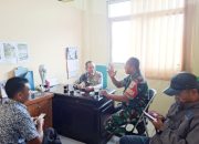 Babinsa Koramil 2307/Ciwandan Ajak Warga Gencarkan Gotong Royong Lewat Komsos