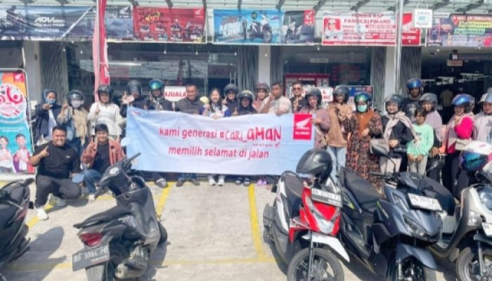 Honda Premium Club Gelar Edukasi Safety Riding di Pangkalpinang