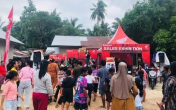 Honda Juara Babel: Semarak di Desa Mentigi, Warga Terpukau!