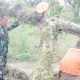 Babinsa Koramil 2305/Cinangka Laksanakan Karya Bakti di Dua Lokasi di Wilayah Kecamatan Cinangka