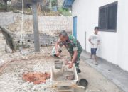 Anggota Babinsa Koramil 2307/Ciwandan Aktif Dalam Kegiatan Karbak Bersama Warga