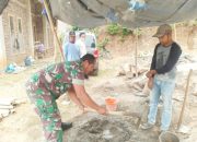 Babinsa Koramil 2307/Ciwandan Gelar Karya Bakti Bersama Warga di Dua Kelurahan