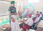 Babinsa Koramil 2303/Pulomerak Gelar Kegiatan Bintahwil di Sekolah Dasar Wilayah Binaan