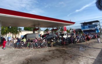 Antrean Masih Mengular di Sejumlah SPBU di Babel, Pertamina Bungkam?