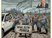 Gegara Sekat Jalan Jelitik, Satgas Timah Dihujani Kritikan Pedas dari Warganet