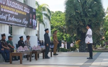 Pemkab Jeneponto Gelar Upacara HGN 2025: Apresiasi Guru, Bangun Generasi Unggul