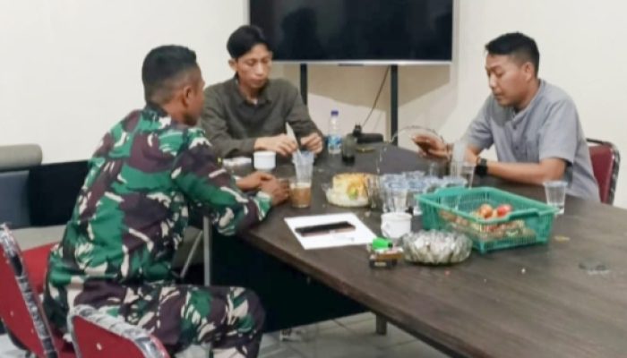 Koramil 2302/Bojonegara Komsos Terkait Keamanan Wilayah