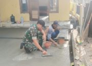 Babinsa Koramil 2304/Anyar Gelar Karbak di Dua Desa, Dukung Pembangunan Fasilitas Umum di Kecamatan Anyar