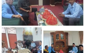 Pimpinan DPRD Takalar dan Kadis Pendidikan Takalar merespon positif harapan BKPRMI Takalar dalam mengawal optimalisasi pemberlakuan Perda Baca Tulis Al-Qur’an.