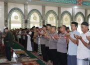 Peduli Korban Bencana Nasional, Polres Maros Gelar Sholat Gaib Dan Doa Bersama