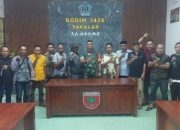 Dandim 1426 Takalar Jalin Silaturahmi Dengan Wartawan, Perkuat Sinergi Kodim–Media
