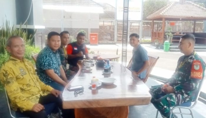 Babinsa Koramil 2301/Cilegon Jalin Komsos dengan Lapas Cilegon untuk Perkuat Keamanan dan Ketertiban