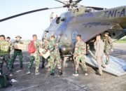 Kodam Iskandar Muda Kerahkan Helikopter MI-17 untuk Salurkan 1,5 Ton Bantuan ke Langsa dan Aceh Timur