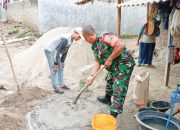 Babinsa Koramil 2307/Ciwandan Gelar Karbak, Dukung Pembangunan Rumah Warga di Dua Kelurahan