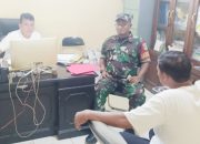 Koramil 2303/Pulomerak Tingkatkan Pendataan Warga Lewat Giat Puanter di Dua Kelurahan