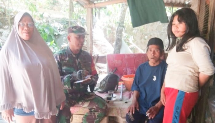Koramil 2304/Anyar Gelar Puanter untuk Data Warga Rentan Belum Tersentuh BPJS dan Bantuan Pemerintah