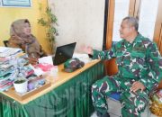 Koramil 2303/Pulomerak Perkuat Pembinaan Disiplin Siswa dan Manajemen Koperasi Lewat Komsos