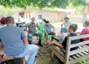 Babinsa Koramil 2304/Anyar Gelar KOMSOS Bahas Kamtibmas dan Kebersihan Lingkungan di Dua Desa