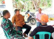 Babinsa Koramil 2302/Bojonegara Perkuat Keamanan dan Gotong Royong Lewat Komsos Bersama Warga