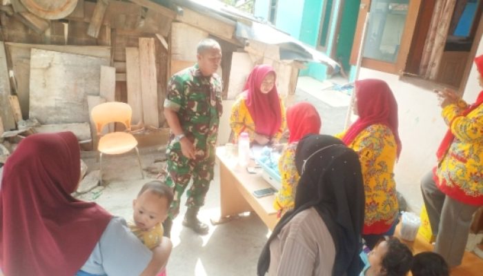 Koramil 2307/Ciwandan Aktif Dukung Data Wilayah Lewat Kegiatan Puanter