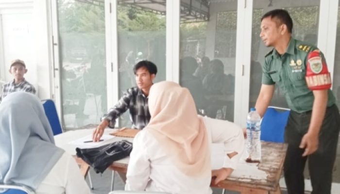 Babinsa Koramil 2301/Cilegon Gencarkan Pendataan Ulang Balita Terdampak Stunting