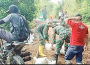 TNI Bangun 10,5 Km Jalan di Sulteng Hanya 1 Bulan, Kolaborasi dengan Warga