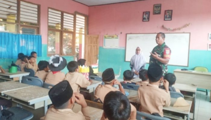 Koramil 2307/Ciwandan Tingkatkan Wawasan Disiplin dan Bela Negara Melalui Kegiatan Bintahwil