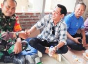 Babinsa Koramil 2301/Cilegon Gelar Karya Bakti Dukung Pembangunan Gedung KDKMP