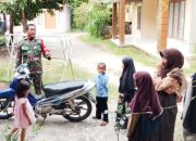 Babinsa Koramil 2305/Cinangka Aktifkan Komsos, Bahas Kebersihan Lingkungan dan Penguatan Posyandu