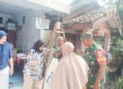 Babinsa Koramil 2307/Ciwandan Aktifkan Puanter, Dukung Pendataan Imunisasi dan Kependudukan