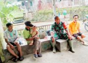 Babinsa Koramil 2303/Pulomerak Aktif Puanter, Tertibkan Data Warga dan Dukung Kesehatan Balita